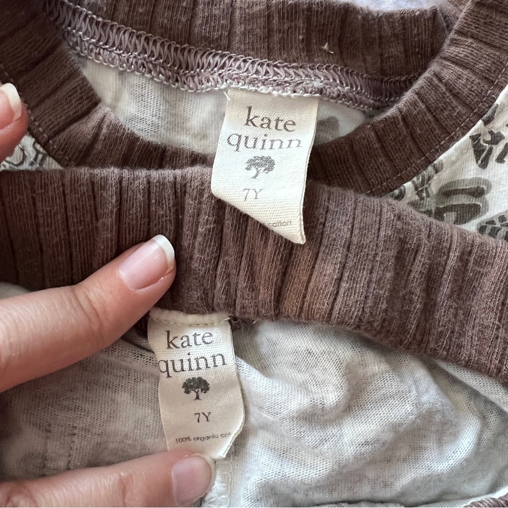 Kate Quinn Ringer Tee/Retro Short Set - 7y - Picture 2 of 5